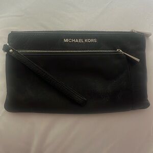 Michael Kors leather clutch